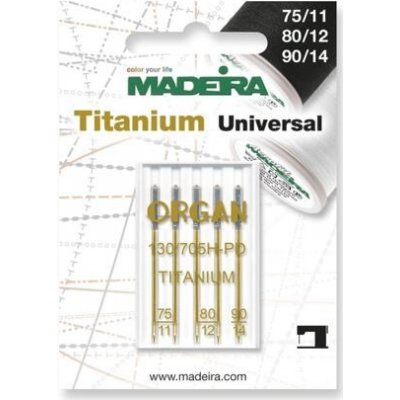 Jehly Madeira 130/705H TITANIUM UNIVERSAL (2x75/11, 2x80/12, 90/14) – Zboží Mobilmania