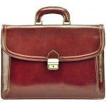 Gregorio pánská kožená aktovka 202 hnědá – Zboží Dáma