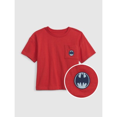 GAP Dětské tričko DC Batman Červená – Hledejceny.cz