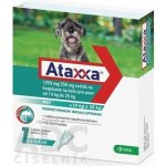Ataxxa Spot-on pro psy 10-25 kg L 1250 / 250 mg 1 x 2,5 ml – Hledejceny.cz