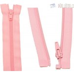 YKK Zip spirálový dělitelný světle růžový 45 cm – Zboží Dáma