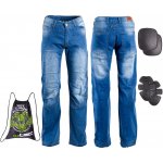 Pánské moto jeansy W-TEC Davosh modrá - 6XL