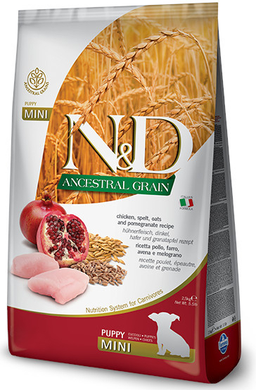 N&D Low Grain Dog Puppy Mini Chicken & Pomegranate 14 kg