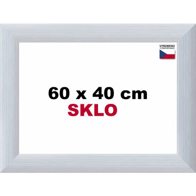 BFHM Alaska hliníkový rám 60x40 cm stříbrný – Zboží Dáma