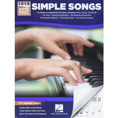 Simple Songs Super Easy Songbook – Zboží Dáma