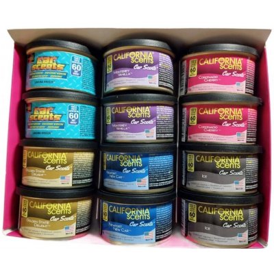 California Scents Car Scents Mix 12 x 42 g | Zboží Auto