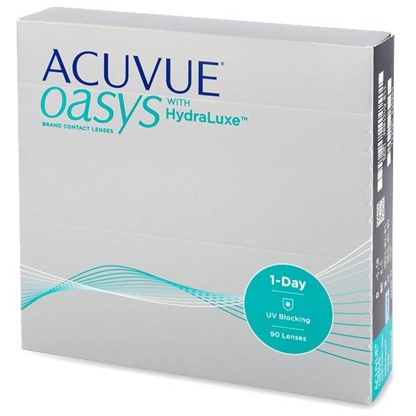 Kontaktní čočka Johnson & Johnson Acuvue Oasys 1-Day with HydraLuxe 180 čoček