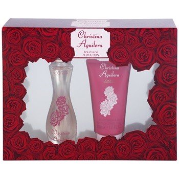 Christina Aguilera Touch of Seduction EDP 30 ml + sprchový gel 50 ml dárková sada