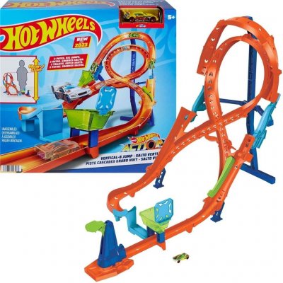 Hot Wheels Mattel vertikální osmičková dráha 68 cm – Zbozi.Blesk.cz