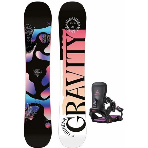 Snowboard set set Gravity THUNDER 23/24