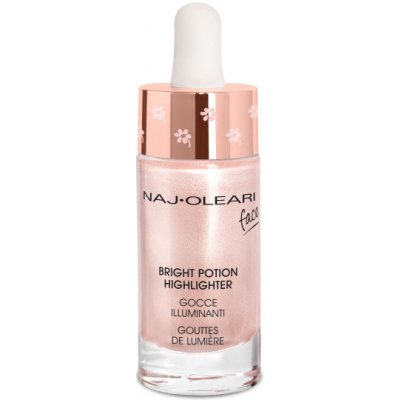 Naj-Oleari Bright Potion Highlighter rozjasňující kapky Rose Quartz 17 ml – Hledejceny.cz