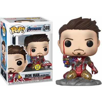 Funko Pop! Avengers Endgame Iron Man I Am Iron Man Glows in the Dark – Zboží Dáma