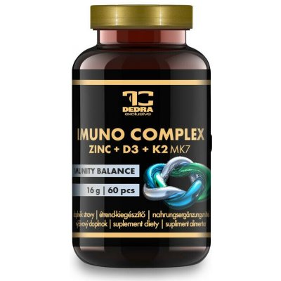 IMUNO COMPLEX D3 + K2 MK-7 + zinek 60 kapslí – Hledejceny.cz