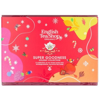English Tea Shop Dárková kolekce Super dobroty 12 pyramidek BIO – Zboží Mobilmania