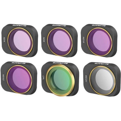 Sunnylife Sada 6 filtrů UV+CPL+ND 4/8/16/32 pro DJI Mini 3 Pro MM3-FI419 – Hledejceny.cz
