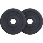 Gorilla Sports cement/plast zátěžové kotouče 2 x 5 kg 255 mm – Hledejceny.cz
