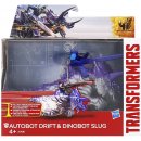 Hasbro Transformers 4 construct Bots Transformer se zvířetem Autobot Drift + Dinobot Slug