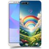 Pouzdro a kryt na mobilní telefon Huawei Acover Kryt na mobil Huawei Y6 Prime 2018 - Duha