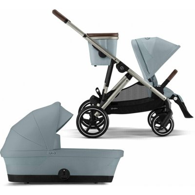 CYBEX kombinovaný Gazelle S Stormy Blue Gold 2025 – Zboží Mobilmania