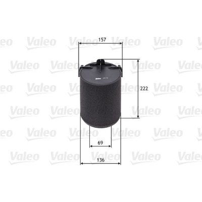Vzduchový filtr VALEO 585742 – Hledejceny.cz