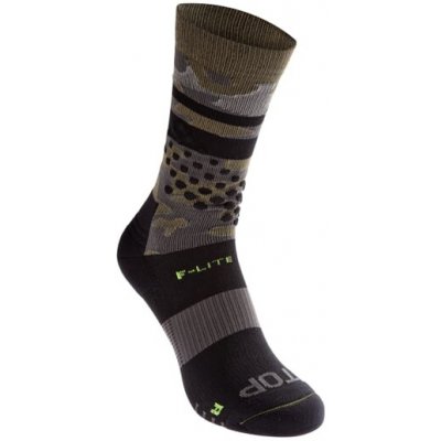 Inov 8 F LITE CREW SOCK Černá – Zboží Mobilmania