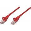 síťový kabel Intellinet 318952 patch, Cat5e, CCA, U/UTP, PVC, 1m, červený