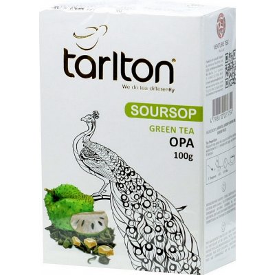 Tarlton Venture Tea Green OPA Soursop papír 100 g – Zboží Mobilmania