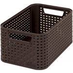 Curver Úložný box RATTAN Style S - hnědý 03614-210 – Zboží Dáma