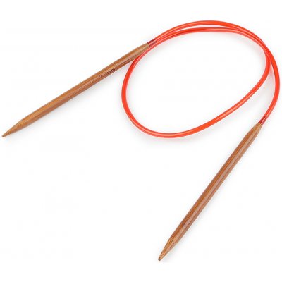 Kruhové jehlice bambusové č. 2-8 Varianta: 15 (7 mm) bambus tmavý, Balení: 1 ks – Zboží Mobilmania