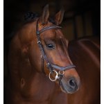 Rambo Uzdečka Competition Deluxe Micklem dark havana – Zboží Mobilmania