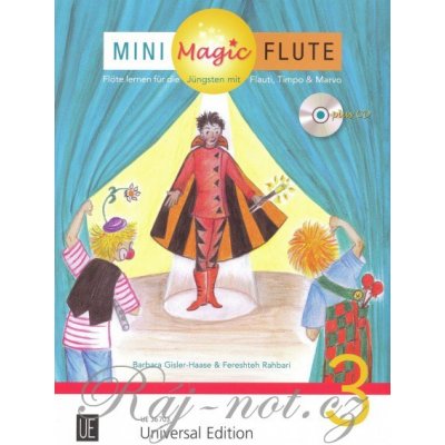 Mini Magic Flute 3 s CD škola hry na příčnou flétnu – Zboží Mobilmania