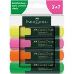 Faber-Castell Textliner 1548 sada 3+1 – Hledejceny.cz
