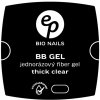 UV gel BIO nails BB Fiber THICK CLEAR jednofázový hypoalergenní gel 50 ml