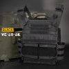 Taktická a lovecká vesta Wosport plate carrier JPC 2.0 Černá