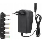 UNIVERZÁLNÍ NAPÁJECÍ ADAPTÉR NABÍJEČKA REGULOVATELNÁ 3-12V 30W 6 KONCOVEK – Sleviste.cz