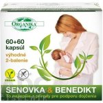 Organika pískavice & BENEDIKT 2 x 60 kapslí – Hledejceny.cz