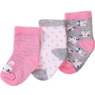 Minoti Ponožky dívčí 3pack NBG SOCK holka