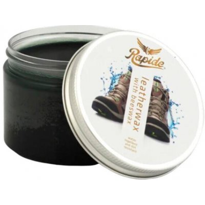 Rapide Leatherwax černý 150ml Vosk na kůži