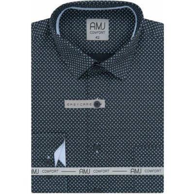 AMJ Classic Comfort pánská košile dlouhý rukáv prodloužená VDBPR 1395 – Hledejceny.cz