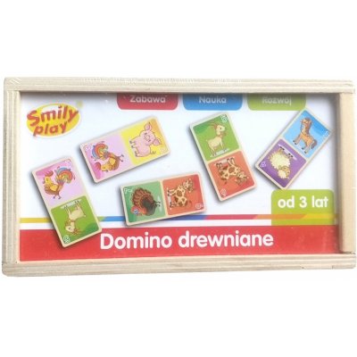 Smily play Dřevěné Domino Farma