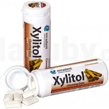 Miradent Xylitol skořice 30 g