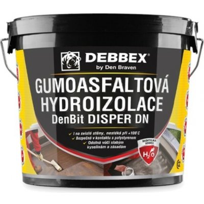 Den Braven Gumoasfaltová hydroizolace DenBit DISPER DN 5 kg – Hledejceny.cz