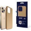 Pouzdro a kryt na mobilní telefon Apple 3mk Hardy Silicone MagCase pro Apple iPhone 14 Pro, Gold - 5903108500517