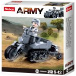 Sluban B0680B Německý pásový motocykl – Zboží Dáma