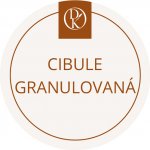 Davídkovo koření Etiketa Cibule granulovaná béžová průměr 4,5 cm 1 ks – Zboží Dáma