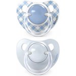 Suavinex dudlík anatomický silikon 2 ks Wild & Free modrá – Hledejceny.cz