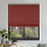 Roleta Římská, Bello, Červená, RB 009 , 125 x 60 cm – Hledejceny.cz