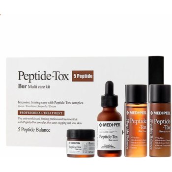 MEDI PEEL BOR-TOX 5 PEPTIDE MULTI CARE KIT Korejská kosmetika sada 4 produkty