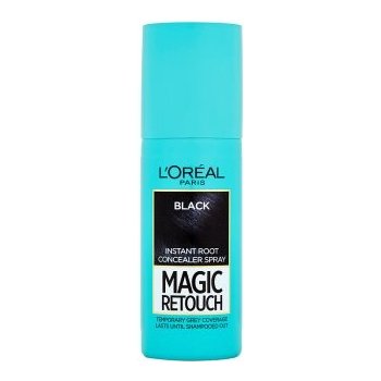 L'Oréal Magic Retouch Instant Root Concealer Spray vlasový korektor šedin a odrostů 01 Black 75 ml