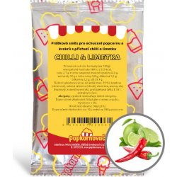 Popkornovač.cz Popcorn příchuť Chilli Limetka 50 g